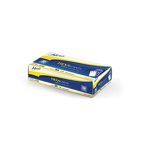 Gants d'examen latex non poudrés